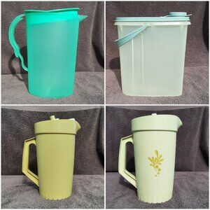 Vintage Tupperware 2 Quart Pitchers Juice Jugs You Pick